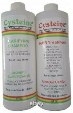 GS Cysteine Brazilian Hair Treatment for All Hair Type EvenUnruly hair 1000ml