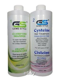 GS Cysteine Treatment for Blonde Hair Brazilian Blowout smoothing 1000ml/34oz