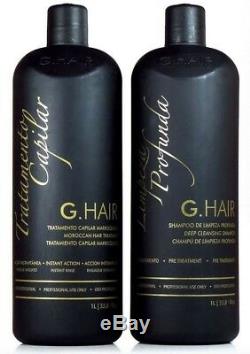 G Hair Brazilian Keratin Moroccan Blowout Treatment Kit