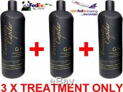 G. Hair Inoar Brazilian Keratin Moroccan 3 X Treatment Only. Free Shipping Fedex