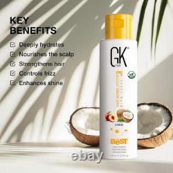 Global Keratin COCO 3.4oz Smoothing Treatment Salon-Quality Frizz Control