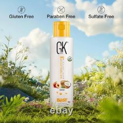 Global Keratin COCO 3.4oz Smoothing Treatment Salon-Quality Frizz Control