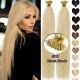 Glossy Keratin Micro I Tip Stick Link 100% Real Human Hair Extensions 150g Blond