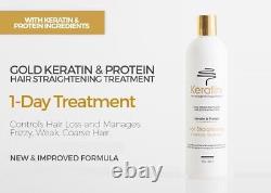 Gold Keratin Hair-Straightening One-Day Treatment 15 units Wholesale Price