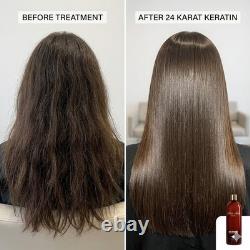 Hair Bar NYC 24 Karat Brazilian Keratin Treatment Collagen Argan Oil 32oz 948ml