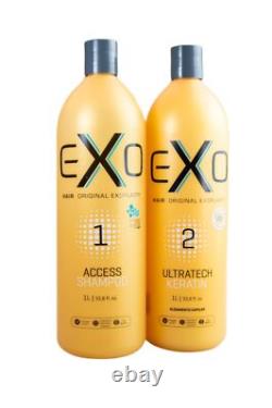 Health Kit Ultratech Keratin Brazilian Exoplasty 2 x 1Lt Exo Hair Professional