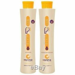 Honma Tokyo Bioplasty Kit 2 x 34oz Hair Straightening keratin brazilian