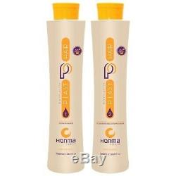 Honma Tokyo Bioplasty Kit 2x34oz Hair Straightening keratin brazilian