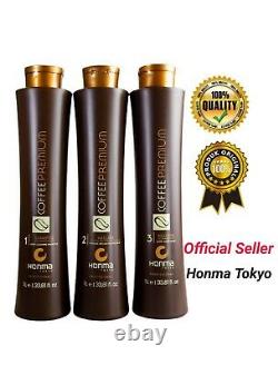 Honma Tokyo Coffee Premium Kit Progressive All Liss 3 Steps 33.81 Fl. Oz. 1 liter