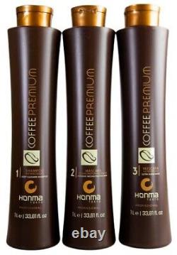 Honma Tokyo Coffee Premium Kit Progressive All Liss 3 Steps 33.81 Fl. Oz. 1 liter