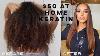 How To Use Keratin Treatment At Home To Straighten Natural Hair