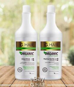 INOAR Brazilian Keratin Straightening Treatment Organic Therapy Volume G-Hair