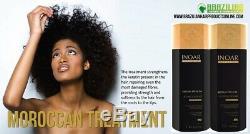 INOAR Brazilian Moroccan Keratin Keratin and Shampoo, Hair Straightening