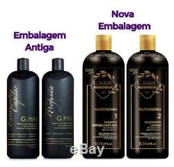 INOAR G Hair Brazilian Moroccan Keratin 2 x 1 L Keratin & Shampoo