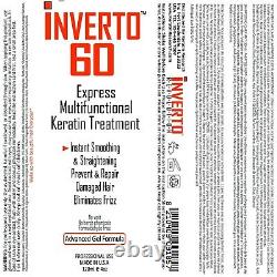 INVERTO 60 Advanced Gel Complex Brazilian Keratin Hair Blowout Treatment Form