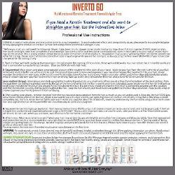 INVERTO 60 Advanced Gel Complex Brazilian Keratin Hair Blowout Treatment Form