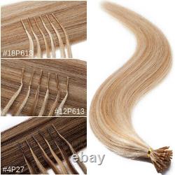 I-Tip Stick Pre-bonded Keratin 100% Remy Human Hair Extension 100/200/300Strands