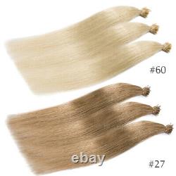 I Tip Stick Pre-bonded Keratin 100% Remy Human Hair Extensions 200 Strands THICK