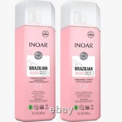 Inoar Brazilian Nano Protein Keratin (Shampoo + Treatment) Kit 2L