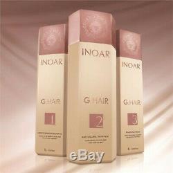 Inoar G. Hair Brazilian Keratin Blow Dry Treatment Kit 3 Litre