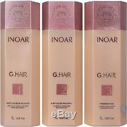 Inoar G-hair Brazilian Keratin Treatment, Hair Straightener