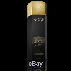 Inoar Moroccan Brazilian Keratin Treatment Blow Dry Hair Straightening 1 Litre