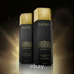 Inoar Moroccan Brazilian Keratin Treatment Blow Dry Hair Straightening Kit/set