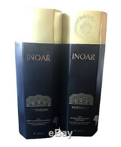 Inoar Moroccan Keratin Hair Straightening Treatment Brazilian Blow Dry Treatment