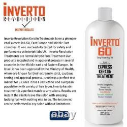 Inverto Revolution Inverto 60 Advanced Gel Complex Brazilian Keratin Hair