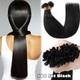 Invisible 1g Fusion Pre Bonded Nail U Tip Remy Human Hair Extensions Keratin Us