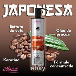 Japonesa Plastica Café Keratin Hair Treatment 1L Brazilian Smoothing Hydrating