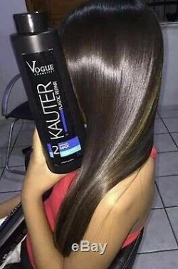 KERA FRUIT KERATIN BRAZILIAN PURE VOGUÉ HAIR STRAIGHTENER TREATMENT 1L 3 Steps