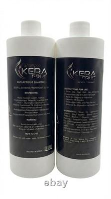 KERA FRUIT Keratin Treatment Kit 32oz (1L) Professional Brazilian Hair