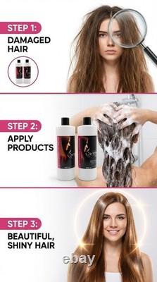 KERA FRUIT Keratin Treatment Kit 32oz (1L) Professional Brazilian Hair