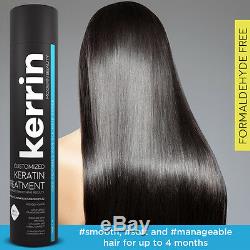 KERRIN Brazilian Customized Hair Keratin Treatment Straightening Blowout 1000ml