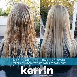 KERRIN Brazilian Hair Keratin Treatment Blowout 1L + pH Purifying Shampoo 1L