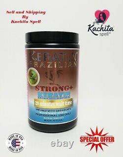 Kachita Spell Brazilian Keratin Treatment Strong+ Chocolate 32oz Original SEAL