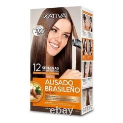Kativa Keratin and Argan Oil Brazilian Straightening KIT(alisado brasileño) NEW