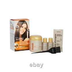 Kativa Keratin and Argan Oil Brazilian Straightening KIT(alisado brasileño) NEW