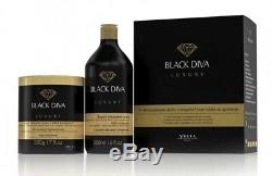 Kera Fruit Brazilian Keratin Black Diva Ybera 2 X 500ml Hair Straightener Liss