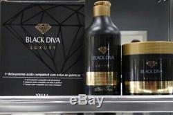 Kera Fruit Brazilian Keratin Black Diva Ybera 2 X 500ml Hair Straightener Liss