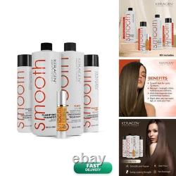 Keragen Brazilian Keratin Hair Treatment Kit Combo Set Sulfate-Free