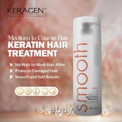 Keragen Brazilian Smoothing Keratin Hair Treatment Sulfate-Free Blowout System