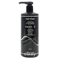 Keraspa Brazil Keratin Hair Smoothing Treatment, (kera1, kera2, kera3)1000 ml