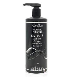 Keraspa Brazil Keratin Hair Smoothing Treatment, (kera1, kera2, kera3)1000 ml