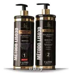 Kerastinni Metodo Liso 3D progressive thermal realignment Keratin Brazilian 2x1L