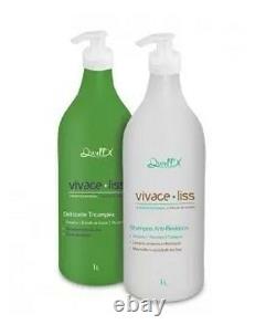 Keratin Brasil Dwell'x Hyaluronic Acid VIVACELISS 2 x 34oz