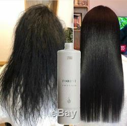 Keratin Brazilian Hair Straightening VEGANA 35OZ Alisado Perfecto NANOPLASTIA 1L