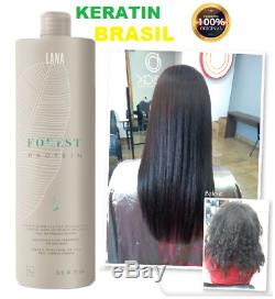 Keratin Brazilian Hair Straightening VEGANA 35OZ Alisado Perfecto NANOPLASTIA 1L