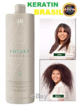 Keratin Brazilian Ybera FOREST PROTEIN Hair Straightening Treatment 33.8Oz